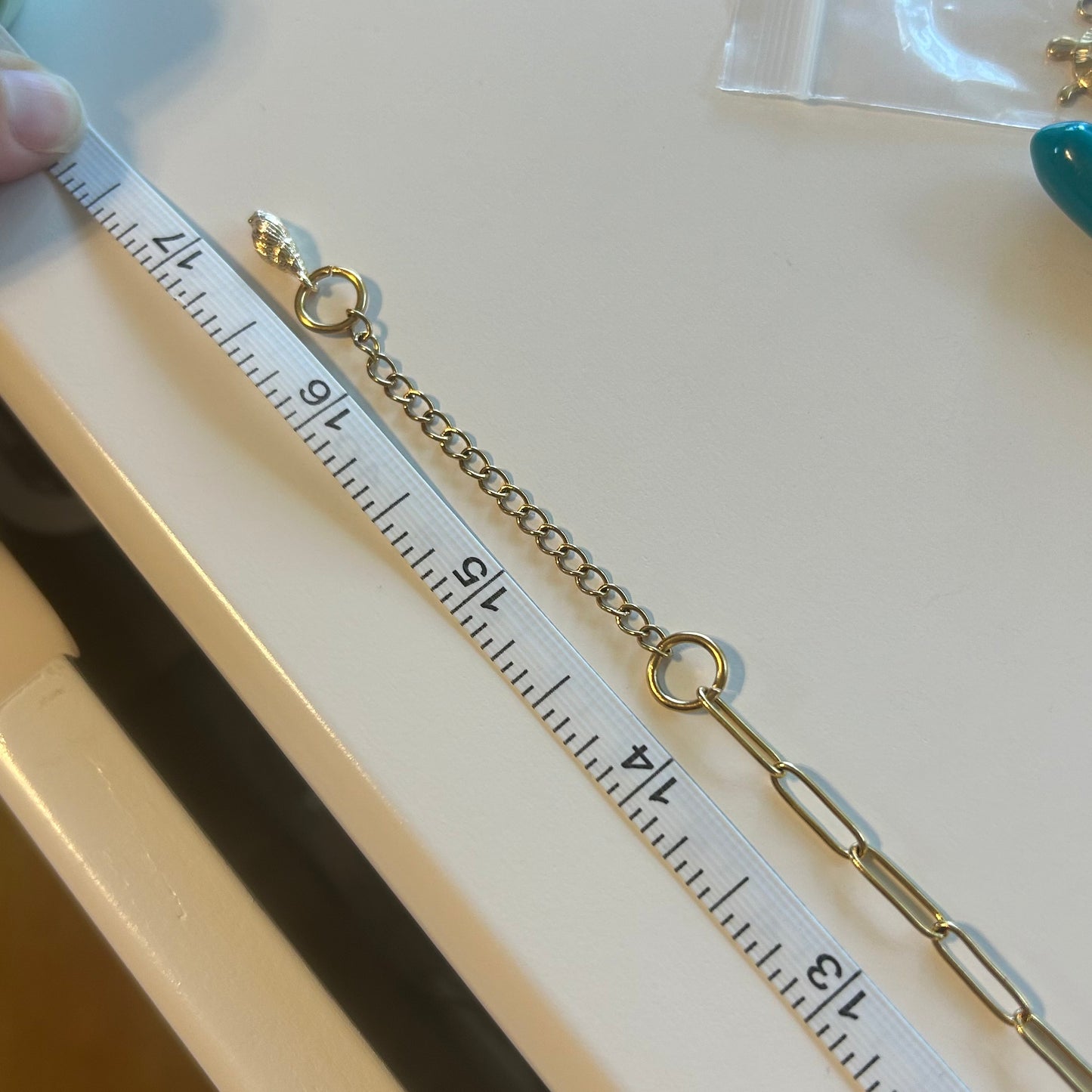 Cowrie & Pearls Charm Necklace