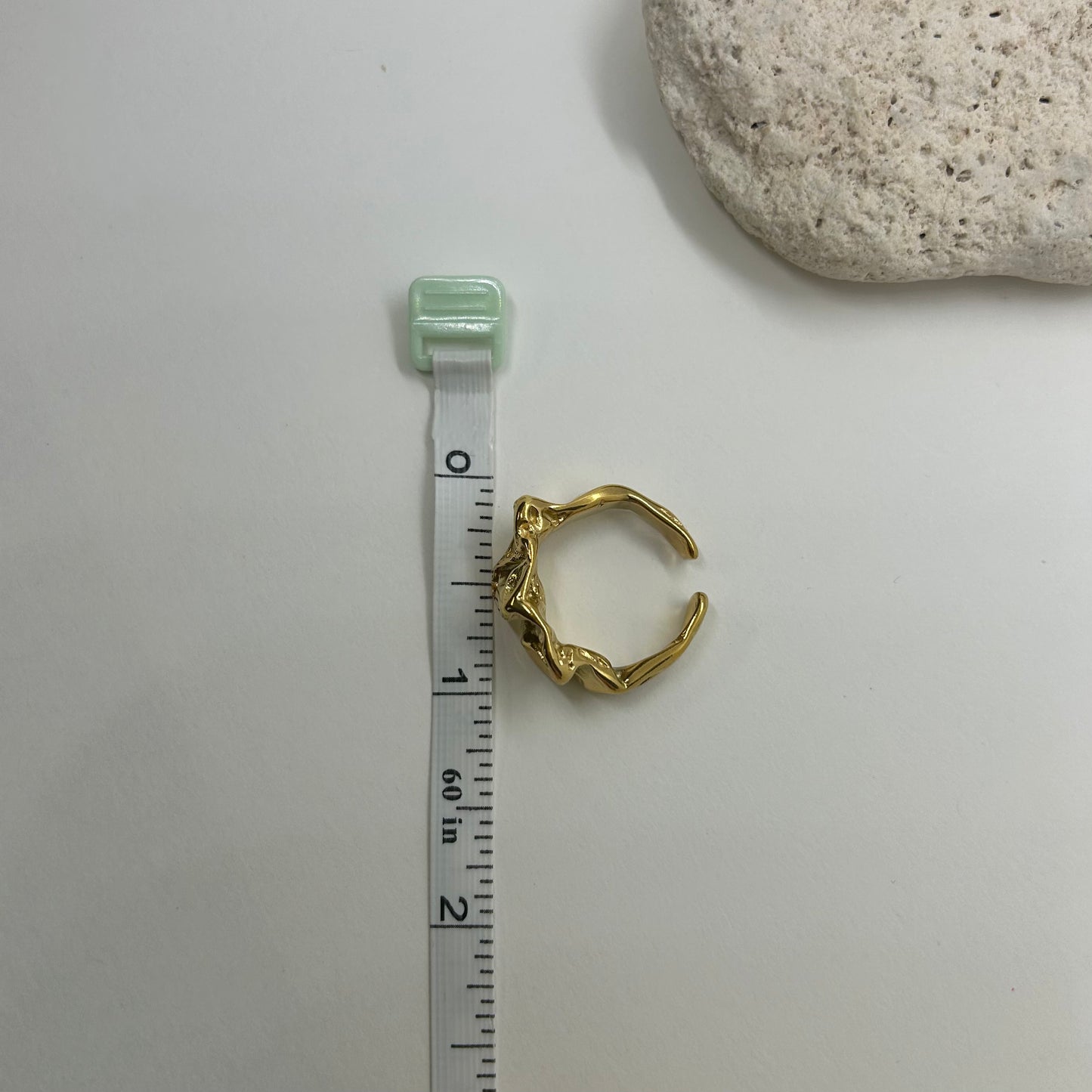 Lava Rock Statement Ring