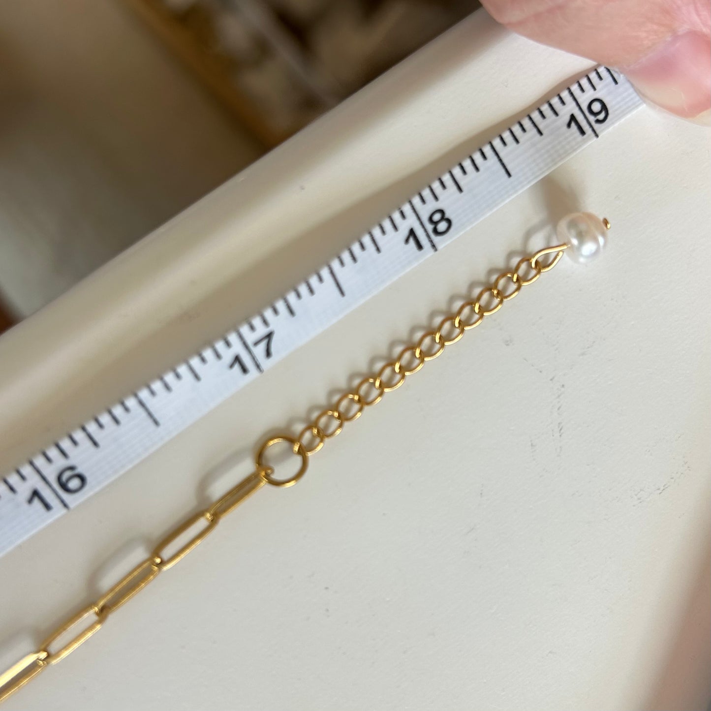 Pearl Mixed Chain Seashell Necklace