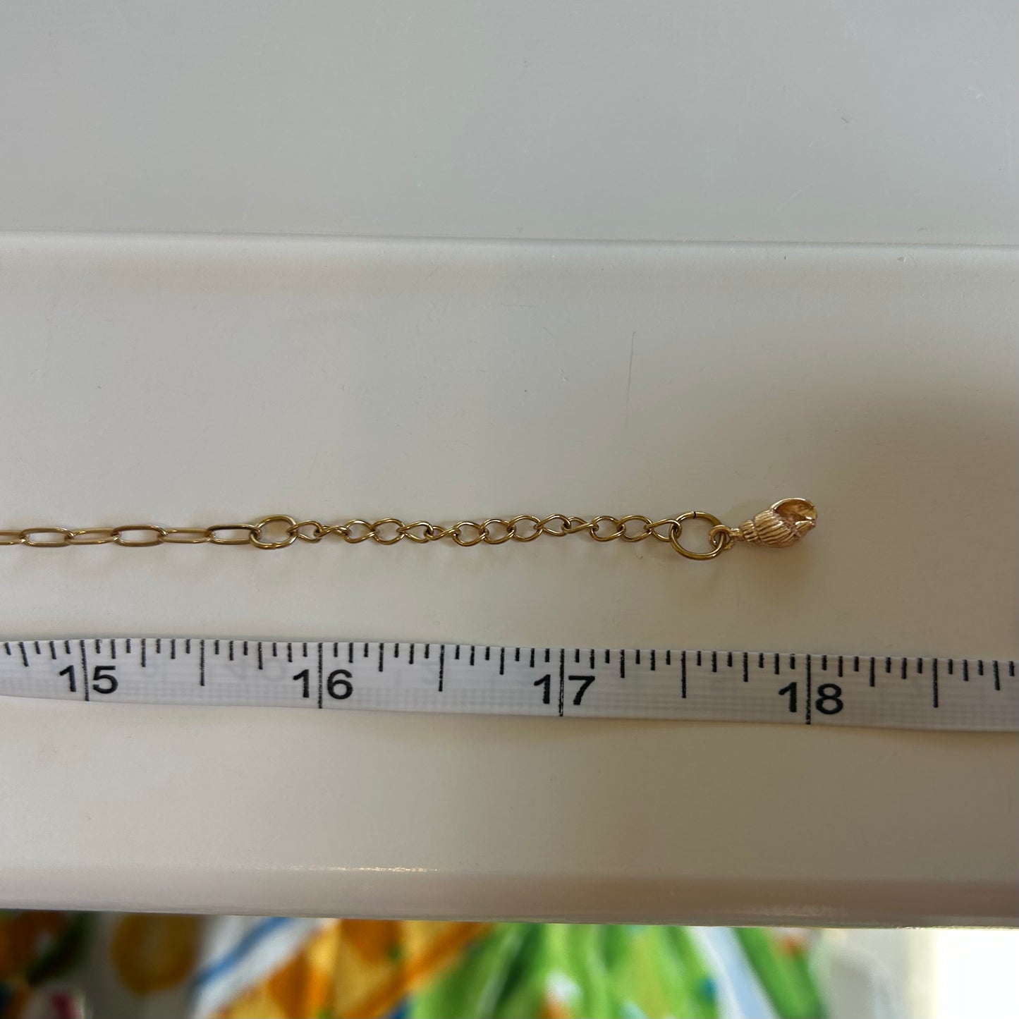 Seashell Quartz Mix Chain Necklace