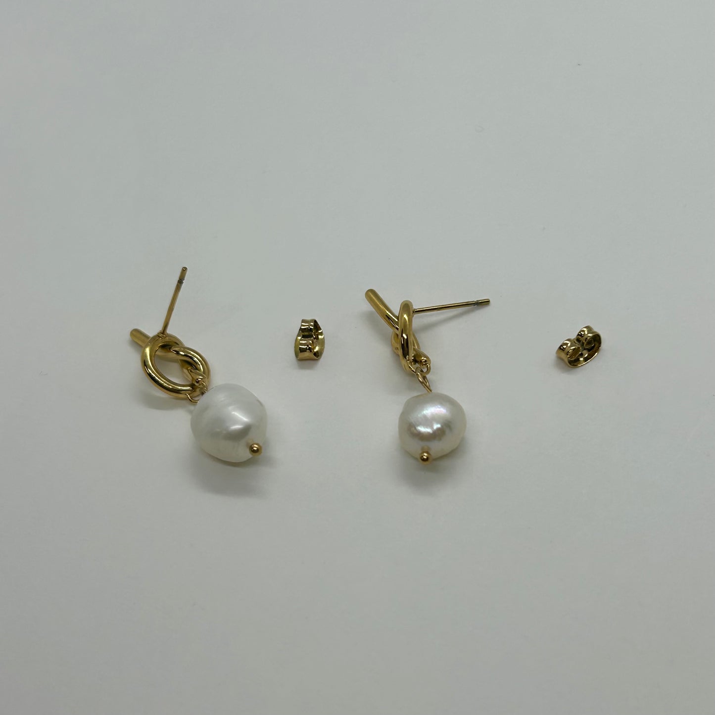 Pearls With A Twist Earrings