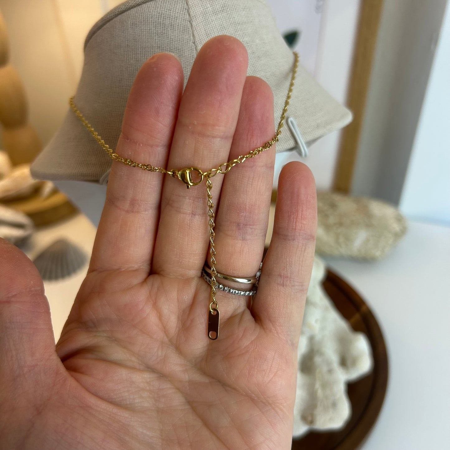 Yellow Honey Freshwater Pearl Pendant Necklace