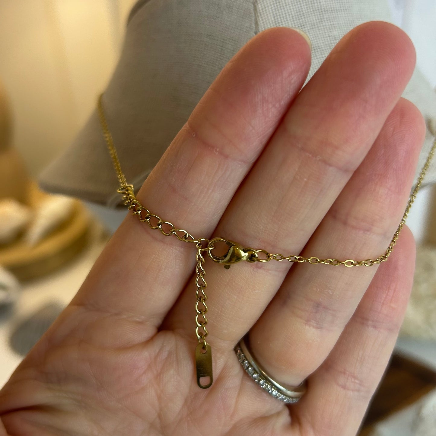 Cone Shell & Pearl Beaded Necklace