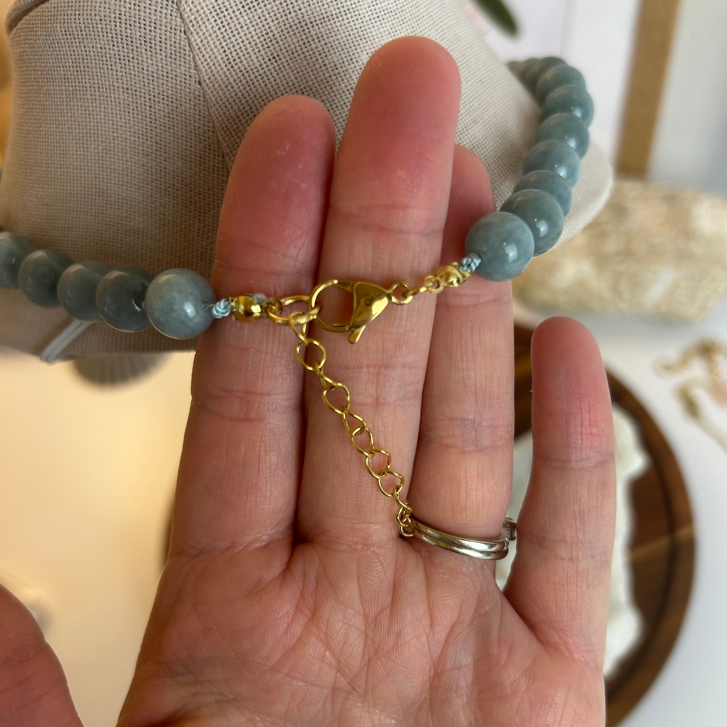 Shell & Stone Statement Necklace