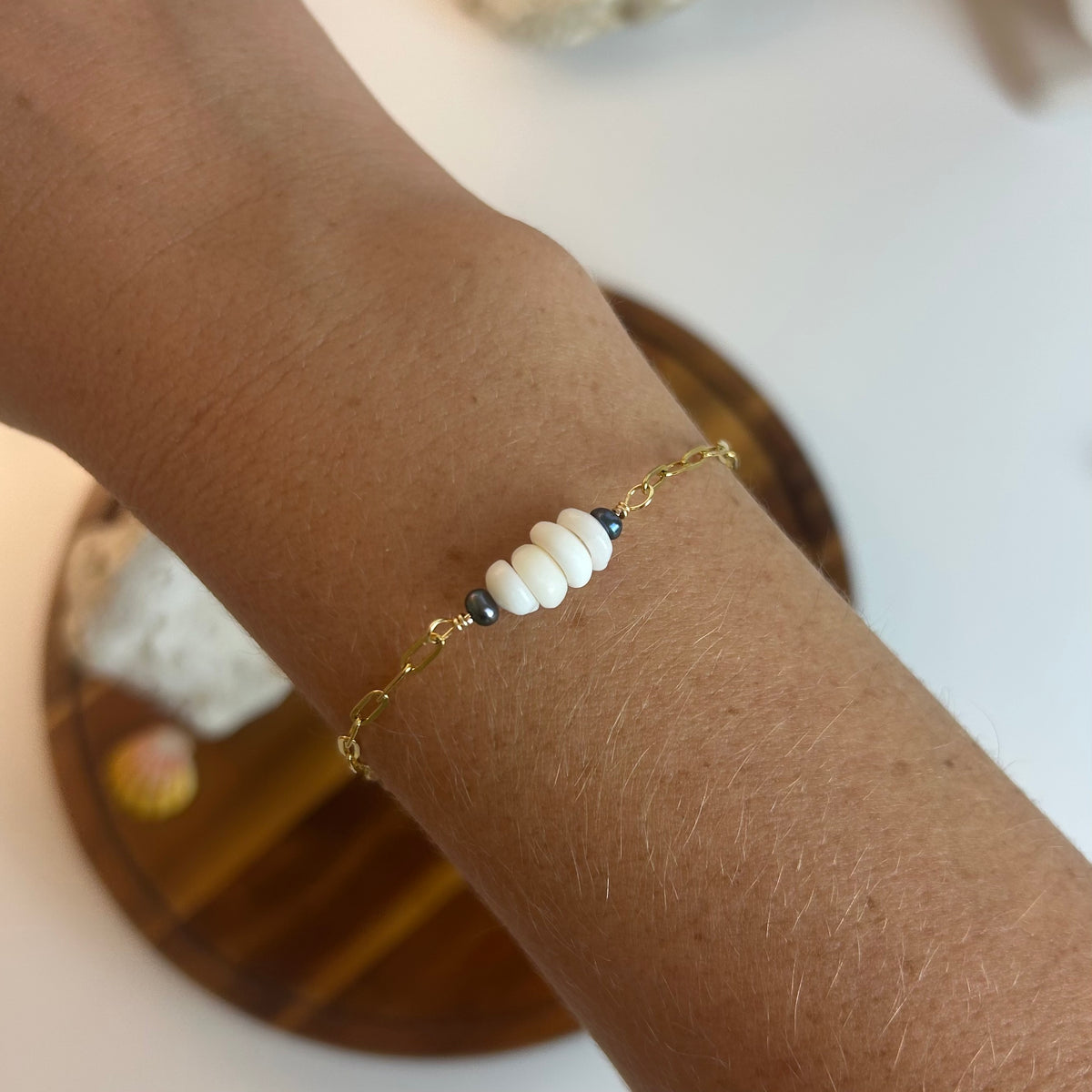 Mini Puka Shell Bracelet