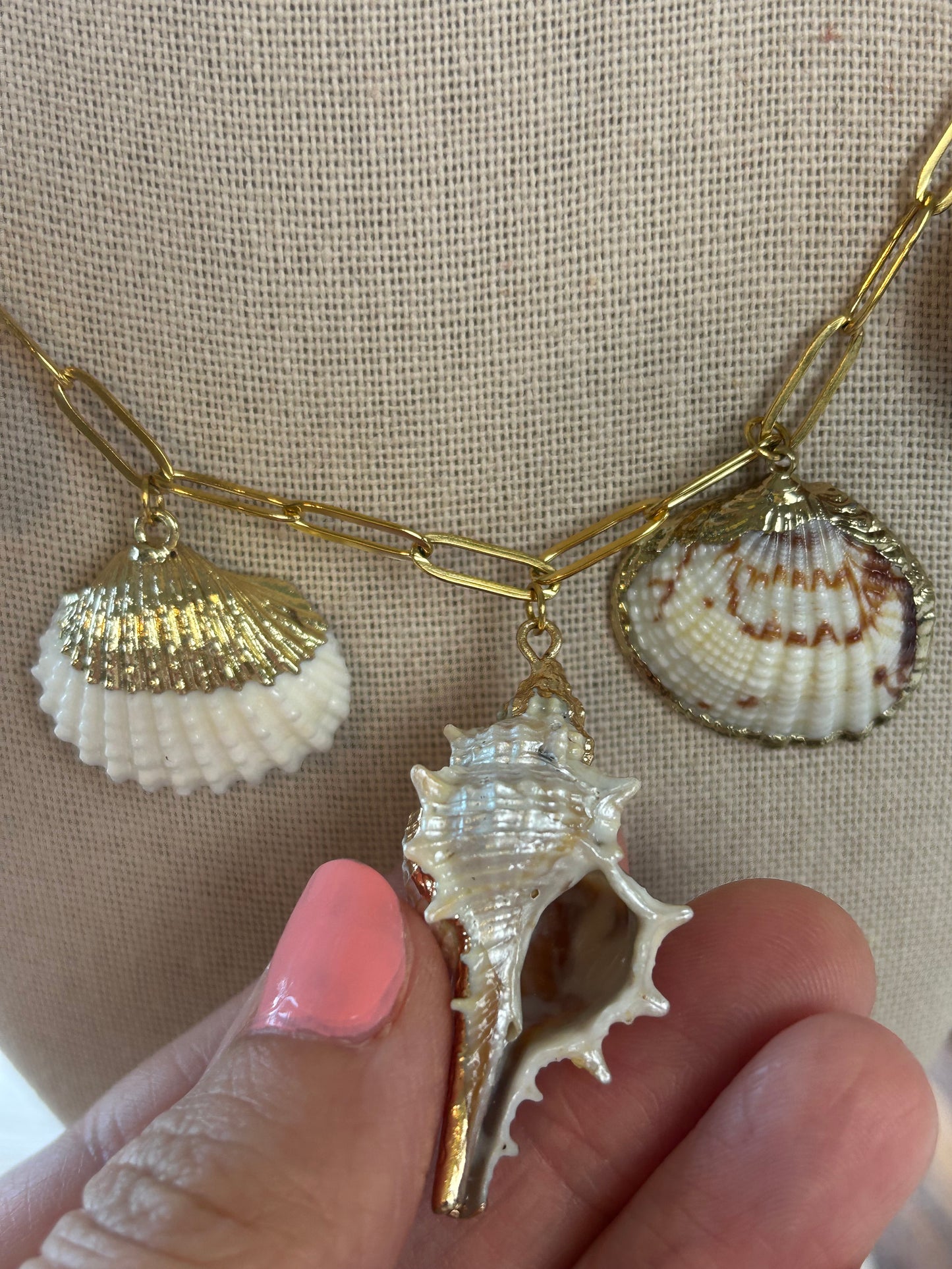 Ocean Treasures Seashell Necklace