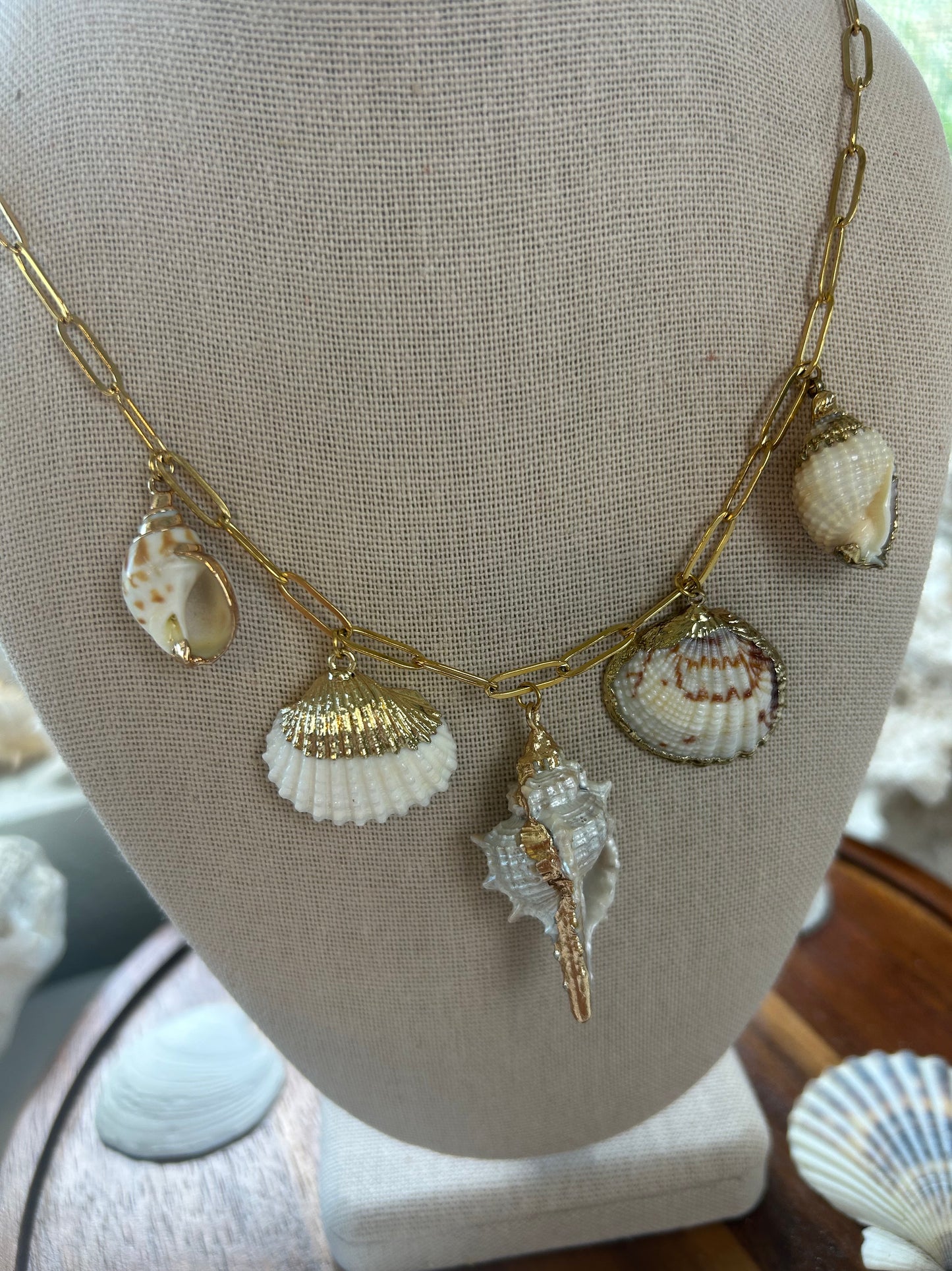 Ocean Treasures Seashell Necklace