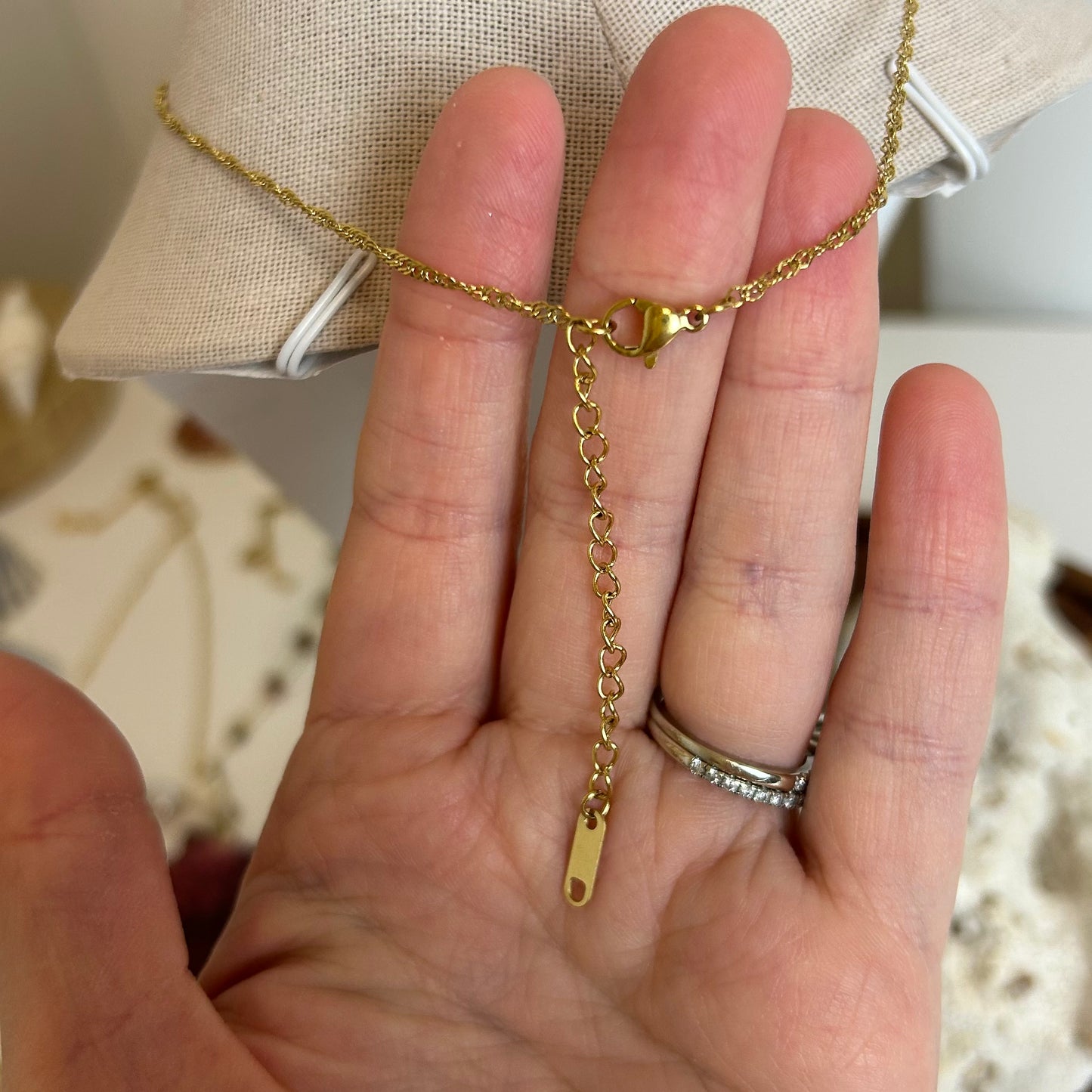 Pearl Drop Whale Pendant Necklace