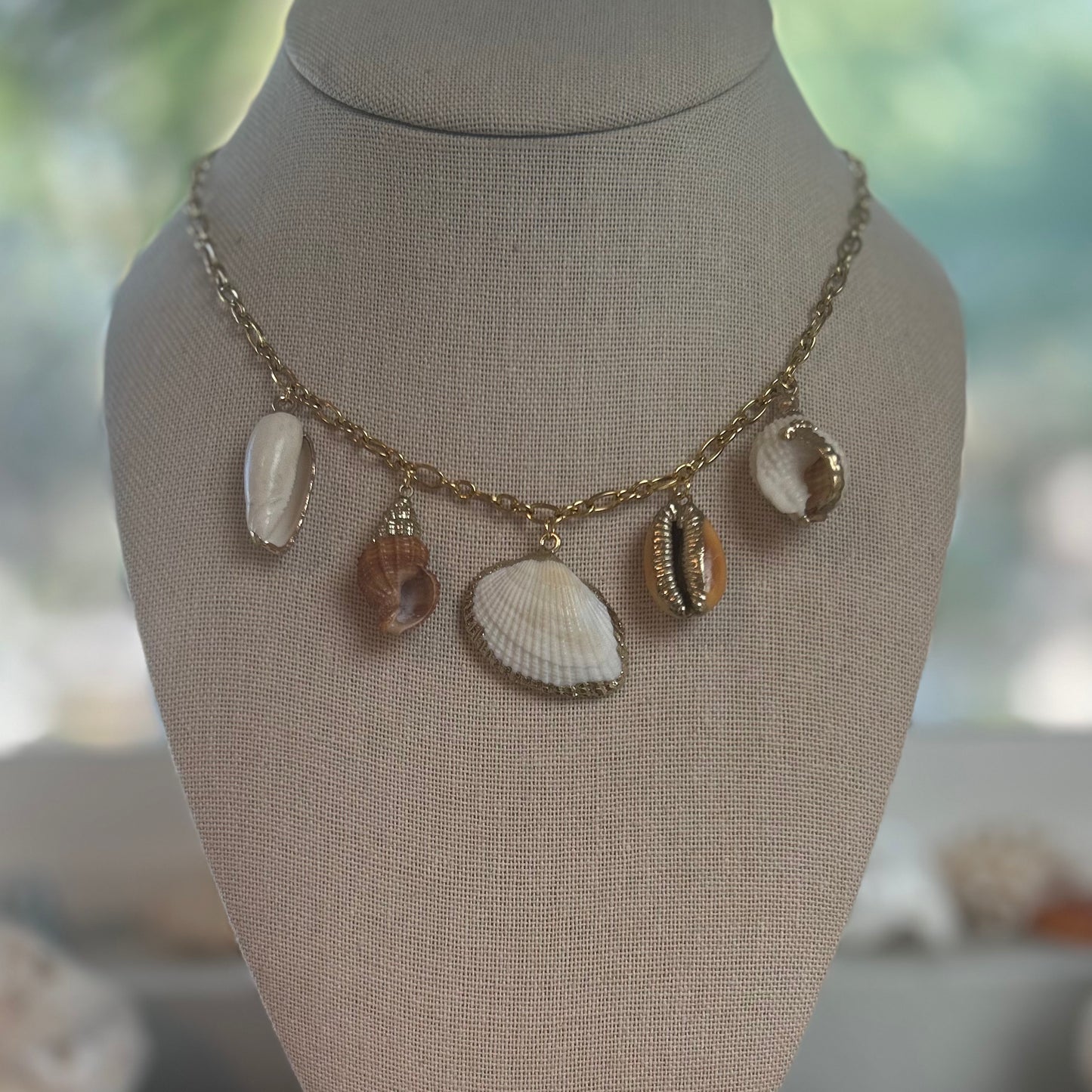 Sandy Shores Seashell Variety Necklace