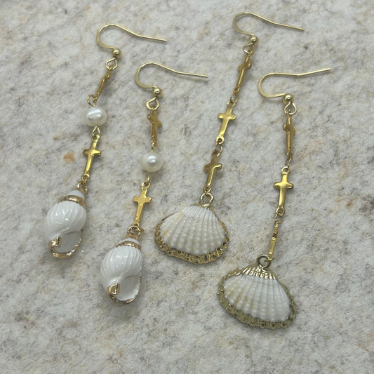 Dainty Dangle Faith Earrings