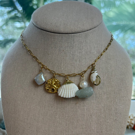 Ocean Air Charm Necklace