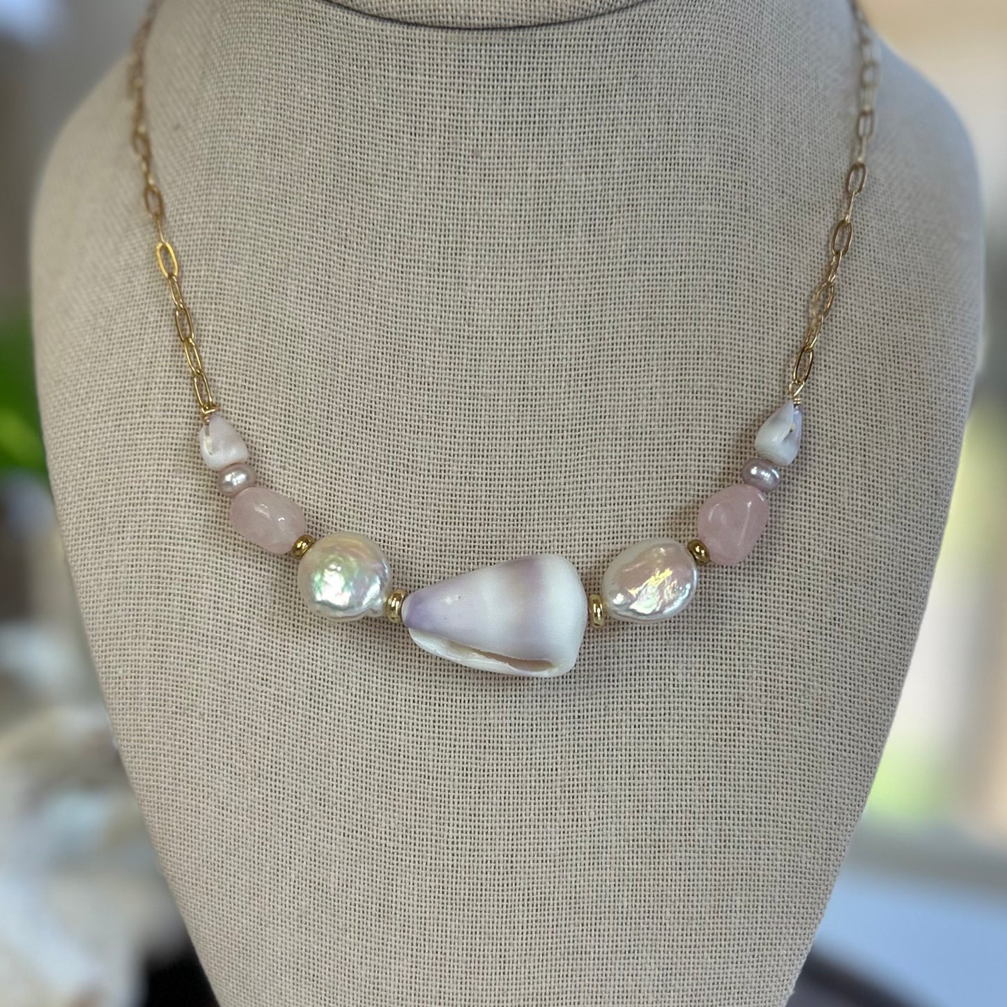 Island Lovely Cone Shell Necklace