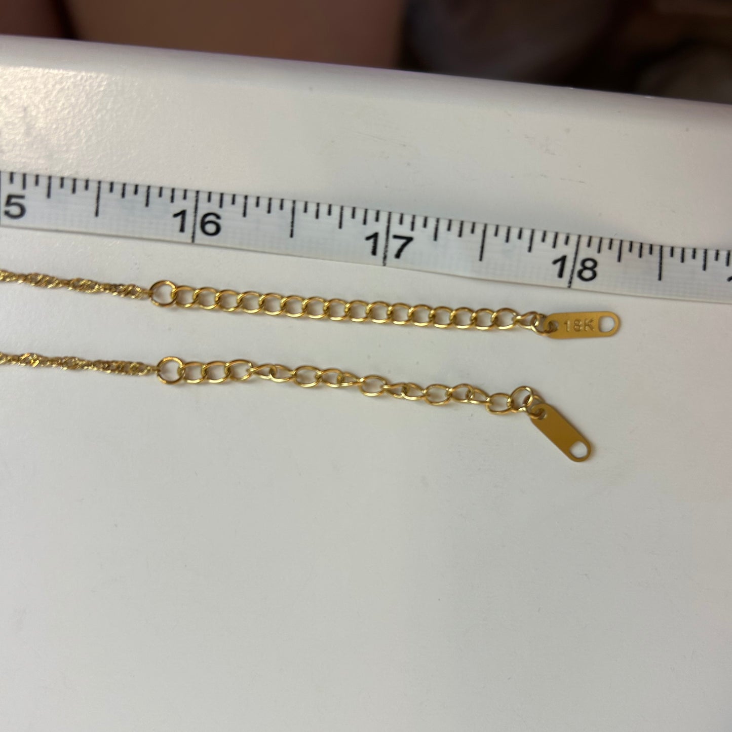 Petite Pearl Drop Hebrew Shell Necklace
