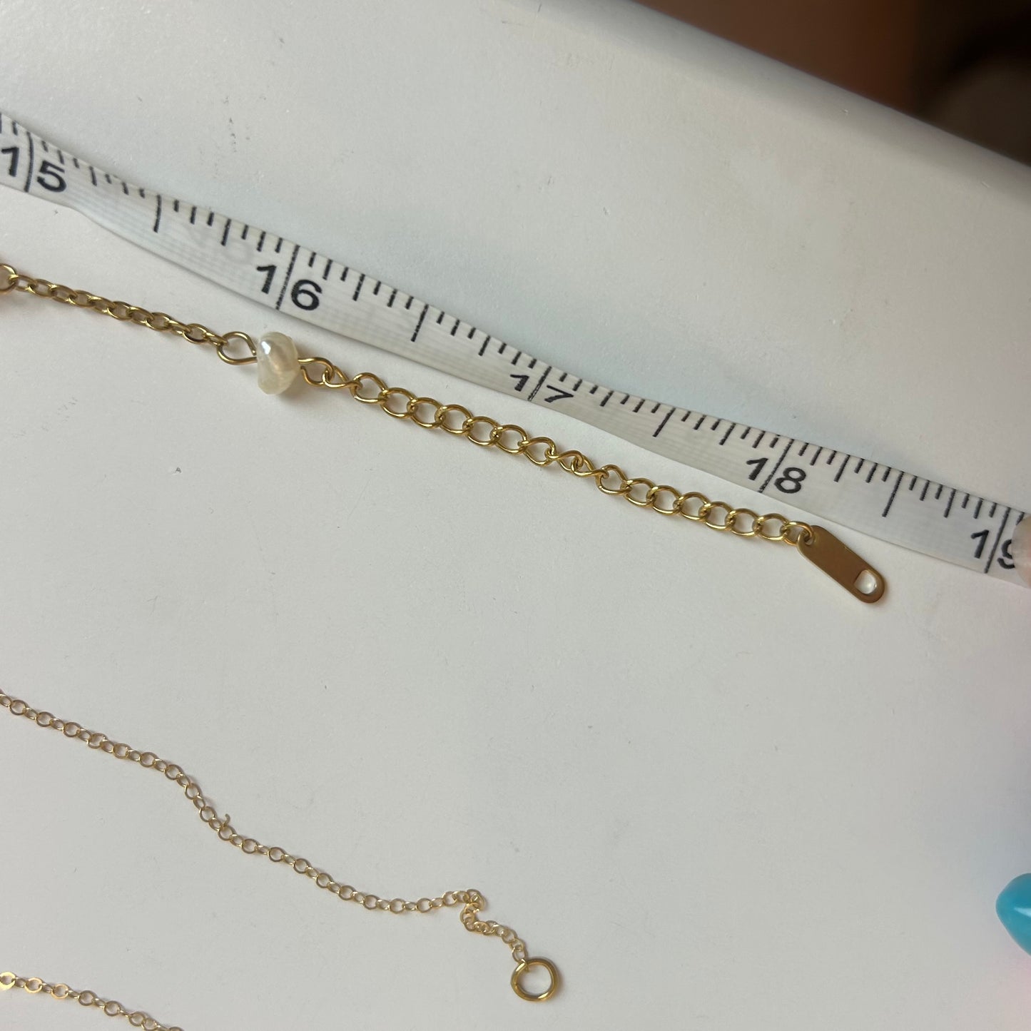 Pearl Cross Beaded Necklace