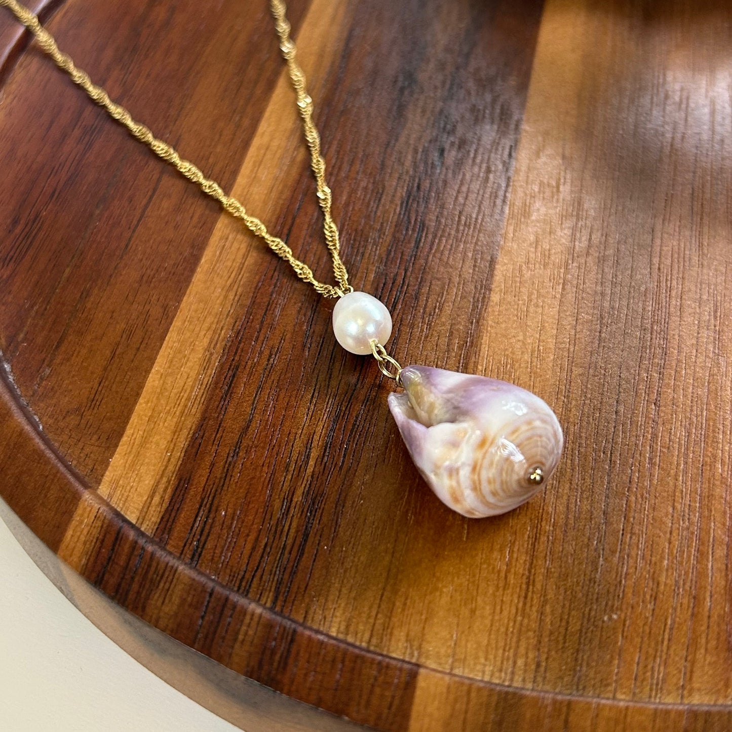 Shell & Pearl Drop - Surf & Sea Bar Necklace Bundle
