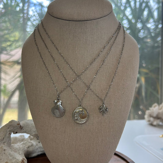 Simply Island Charm Necklaces