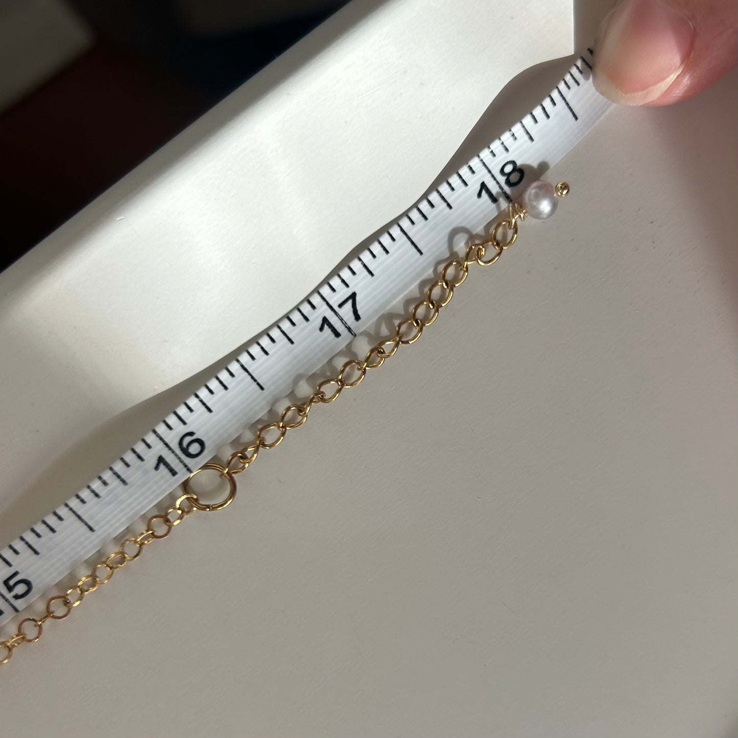 Lavender Pearl Necklace