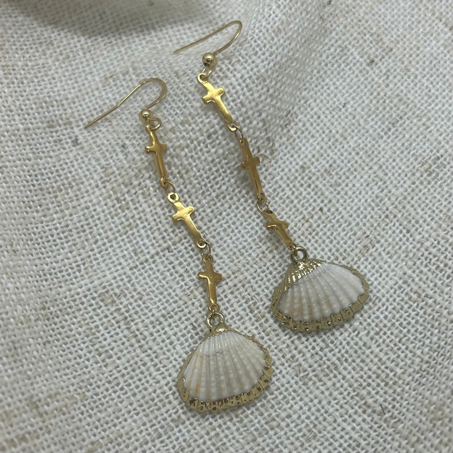 Dainty Dangle Faith Earrings