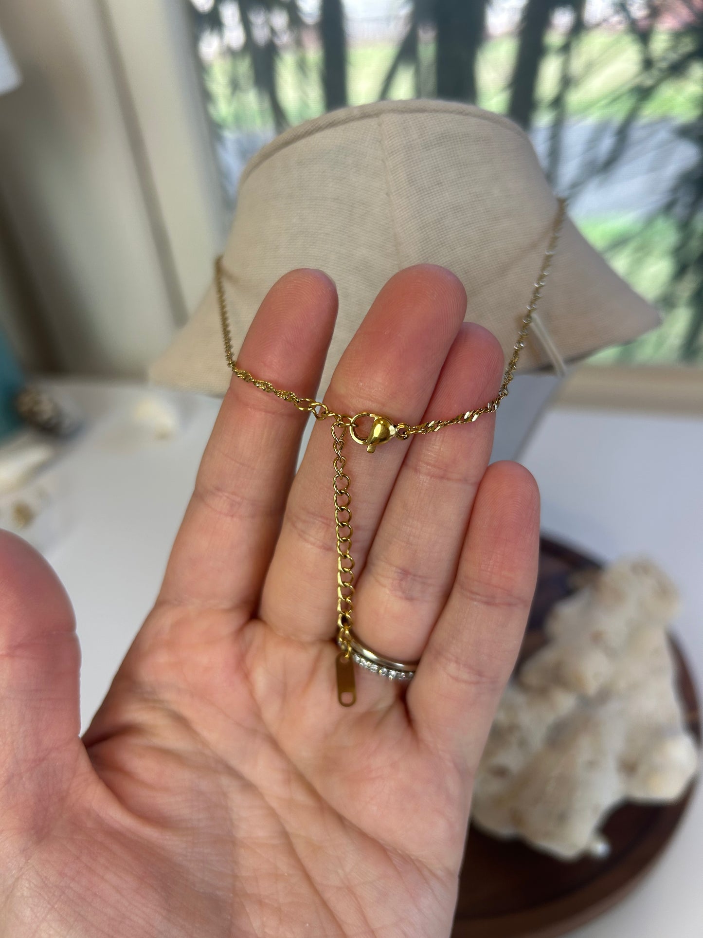 Cowrie Shell & Pearl Drop Pendant Necklace
